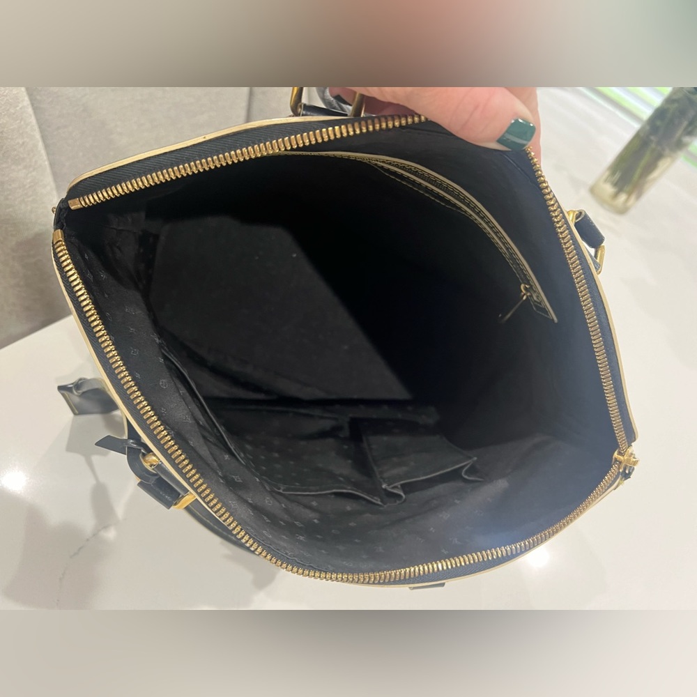 Louis Vuitton black suhali lockit MM leather tote bag - Picture 10 of 12
